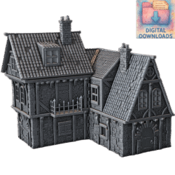 Medieval House (+ STL)
