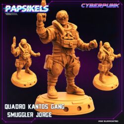 Quadro Kantos Gang - Smuggler Jorge