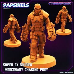 Super Ex-Soldier - Mercenary - Chasing Prey