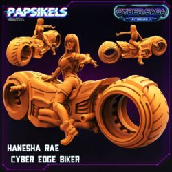 Hanesha Rae - Cyber Edge Biker