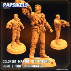 Colonial Marines - Old Cyborg Hero - E-900 Exterminator A & B