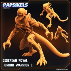 Gigerian Royal - Brood Warrior C-F - Xenos
