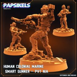 Smart Gunner - Pvt. Nia - Colonial Marine