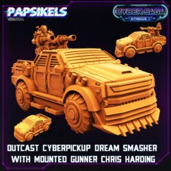 Dream Smasher w. Mounter Gunner Chris Harding - Outcast CyberPickup