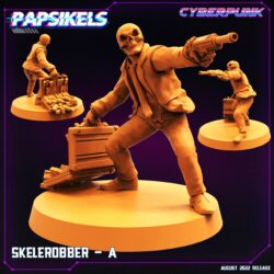 Skelerobbers - A-D (4 Variants)
