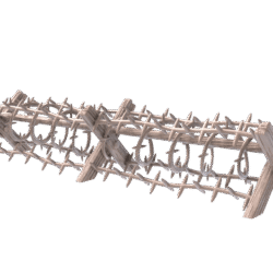 Warzone Set - Barbed Wire Barricade