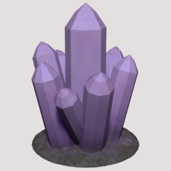 Crystal Clusters - Terräng - Cluster 07