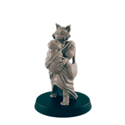 Mother and Child - Catfolk