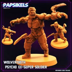 Psycho Ex-Super Soldier - Wolvertooth