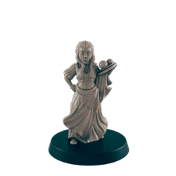 Waitress - Half-Orc, Female