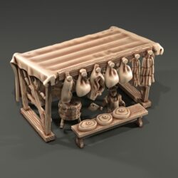 Halfling Market - Butcher's Stand