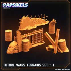 Cyber Terrain - Wartorn Debris (5 Variants)