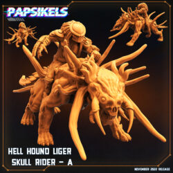 Skull Hunter - Hell Hound Liger & Rider (4 Versions)