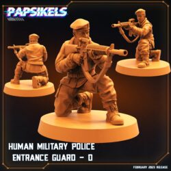 Military Police - Guard A-E (5 Variants) - Star Entrance