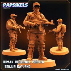 Human Resistance Fighter - Benjur Saturno