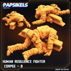 Human Resistance Fighter - Corpse - B