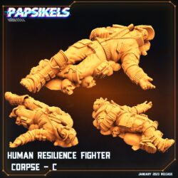 Human Resistance Fighter - Corpse - C