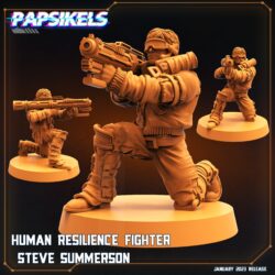 Human Resistance Fighter - Steve Summerson