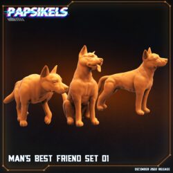 Human Resistance Fighter - Dogs (3 Variants)