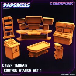 Cyber Terrain - Terminals A-F (6 Variants)