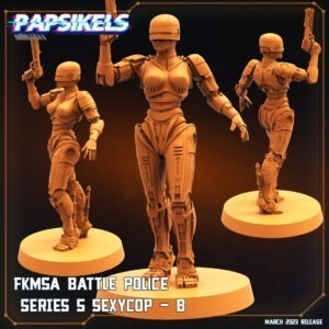 Battle Police Series 5 - V.Femme  - FKMSA (3 Variants)