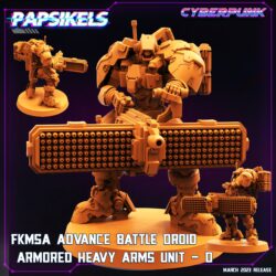 Armored Unit B-D (3 variants) - Advanced Battle Droid - FKMSA