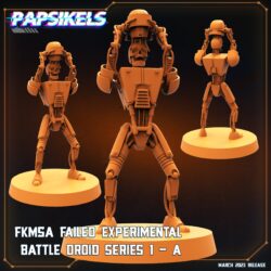 Failed Battle Droid Series 1 - A-B - FKMSA (2 Variants)