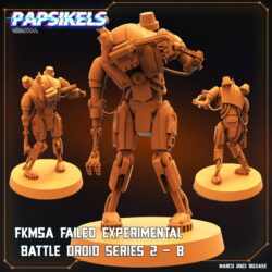 Failed Battle Droid Series 2 - A-B - FKMSA (2 Variants)