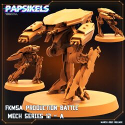 Battle Mech Series 12 - A-B - FKMSA (2 Variants)