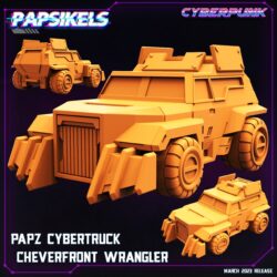 Papz - Cybertruck Cheverfront Wrangler