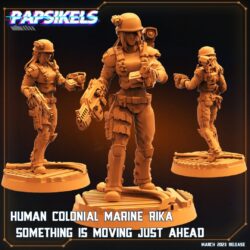 Colonial Marine - Rika - "Something is moving just ahead"