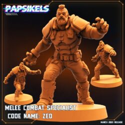 Melee Combat Specialist - Code Name: Zed