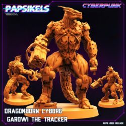 Dragonborn Cyborg - Garowi the Tracker