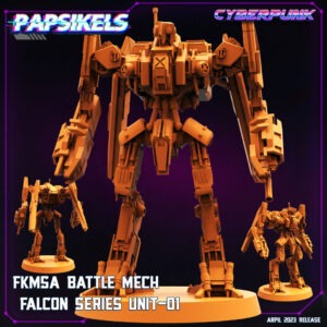 Battle Mech Falcon Series - Unit 01  - FKMSA