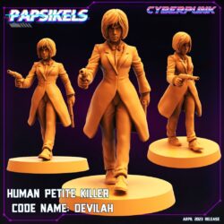 Human Petite Killer - Codename: Devilah