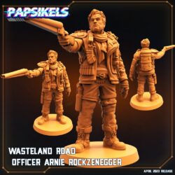 Wasteland Road Officer - Arnie Rockzenegger