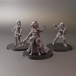 Amazonians - Archer, Shaman, Fighter