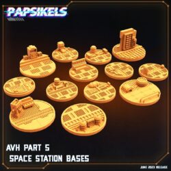Space Station Bases (Several variations)