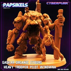 Gaskar Organic Cyborg Heavy Trooper (7 Variants)