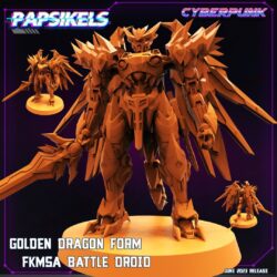 Battle Droid - Golden Dragon Form - FKMSA