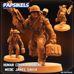 Medic - Human Colonial Marine - James Saver