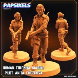 Pilot - Human Colonial Marine - Anita Chezkova