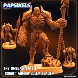 The Omegas - Battle Knight Armour Golem Leader