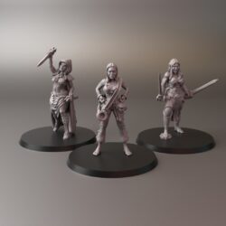 Amazonians - Rogue, Hornblower, Warrior