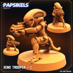 Xeno Troopers A-E (5 Variants)
