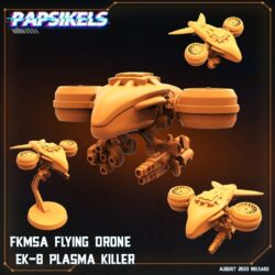 Flying Drone - EK8 Plasma Killer - FKMSA