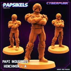 Papz Industries - Henchmen A-E (5 Variants)