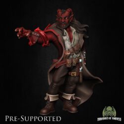 Warlock, Tiefling Male - Vincent Morthos