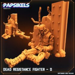 Human Resistance Fighter D - Dead