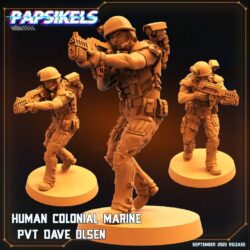 Private - Human Colonial Marine - Dave Olsen